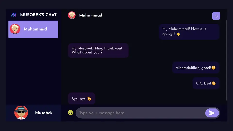 Realtime messenger